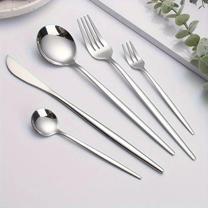 60pcs Stainless Steel - Luxe Golden set