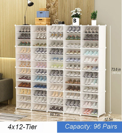 Modular 6 Tier Shoe Tower