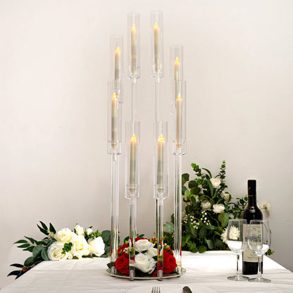 Tall Acrylic Candelabra