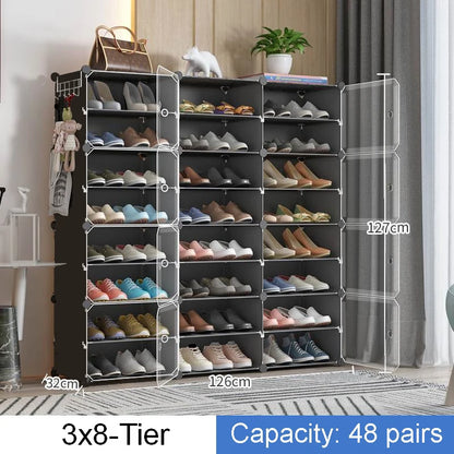 Modular 6 Tier Shoe Tower