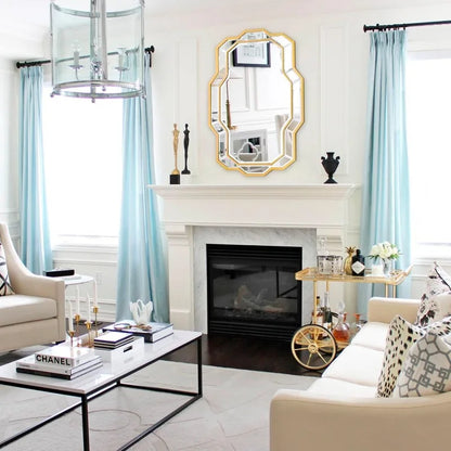 Mirror with Beveled Glass, for Bathroom or Entryway
