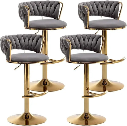 Set of 4, Counter Height Bar Chairs