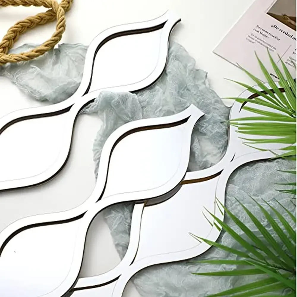 3 Piece Boho Mirror Art Decals