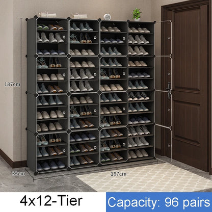 Modular 6 Tier Shoe Tower