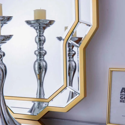 Mirror with Beveled Glass, for Bathroom or Entryway